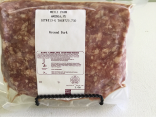 Pork, Ground - fee range - (1 lb)