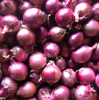 Onions, Red - Certified Organic (1 lb)