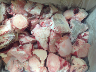 Beef, Bones, Cut, Frozen (50 lbs) - Meiller Farm