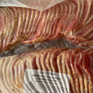 Bacon, Canadian, (5 Lb Sliced)
