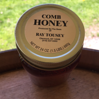 Honey, Comb In Jar