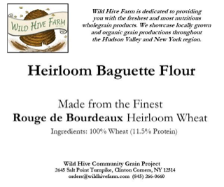 Flour, Heirloom Baguette (5 Lbs)