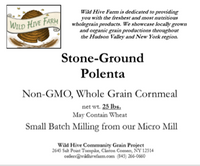 Corn, Polenta, Stone Ground (25lb Bag)