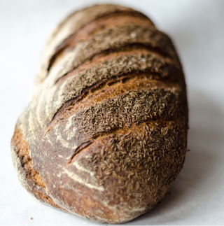 Bread, Rye, Food Service Double Loaf (Unsliced)