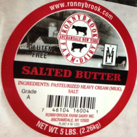Butter, Brick, Salted (5 lbs)