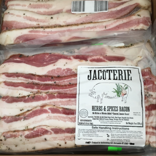 Bacon, Herbs & Spices, Sliced (8oz Packs)