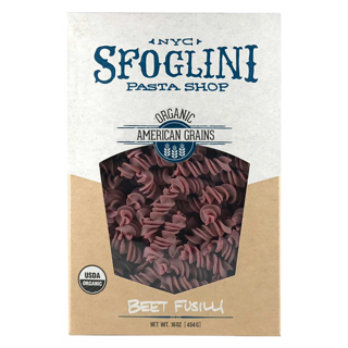Pasta, Beet Fusilli (6 x 16oz Boxes)