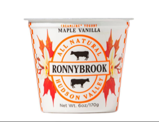 Yogurt, Cup, Maple Vanilla (Case of 12 x 6oz)