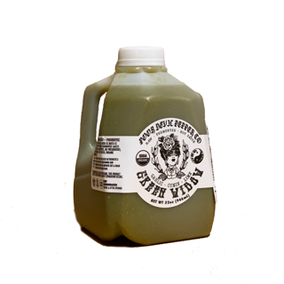 Hot Sauce, Green Widow, Fermented - Probiotic (1 x Quart) NFR