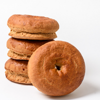 From our friends @TheGlutenFreeBakery, Classic style bagels in four varieties with all the bagel taste and no gluten. Plain 18oz (4 bagels/bag)