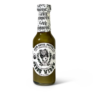 Hot Sauce, Green Widow, Fermented - Probiotic (6 x 5oz btl/case)