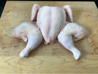 Chicken, Spatchcock (3 lbs bird)